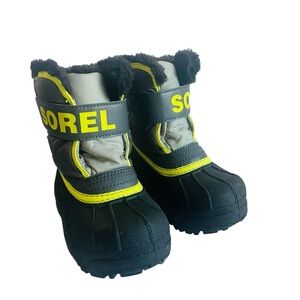 SOREL Kids' Snow Commander Insulated Waterproof Boots